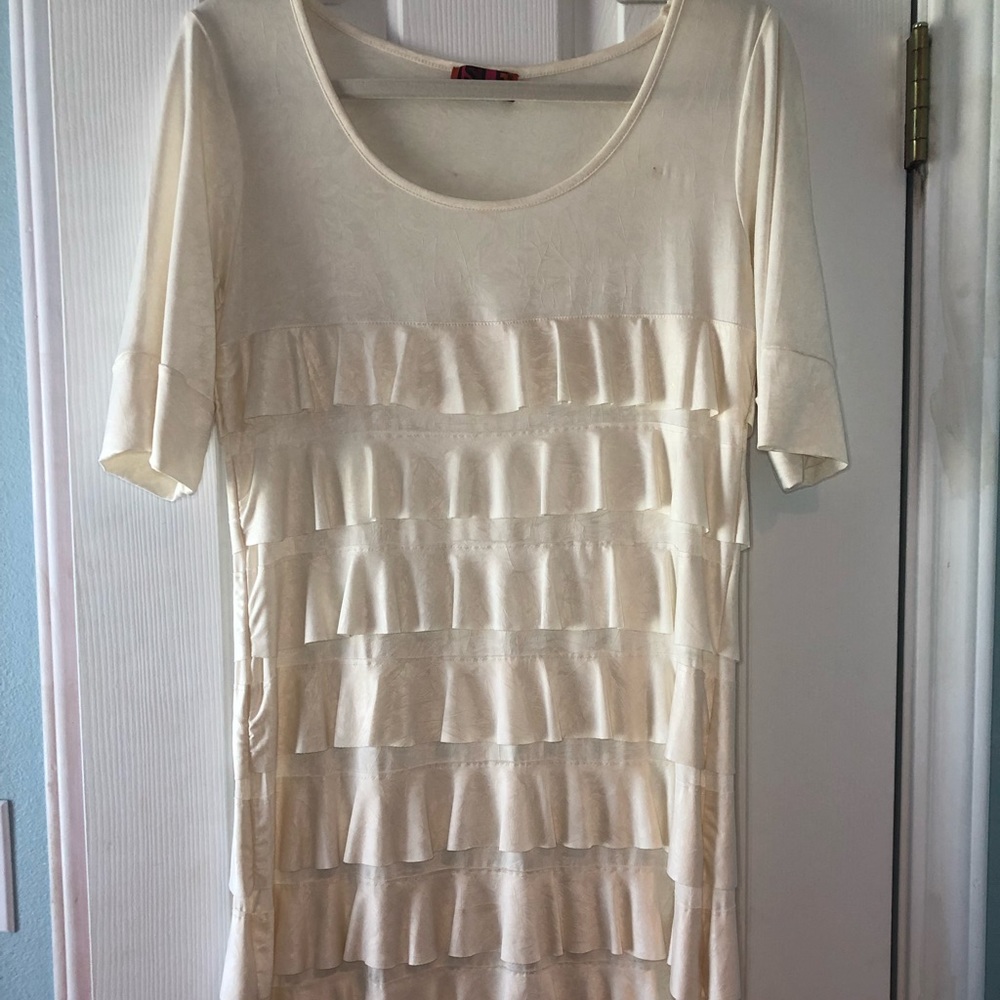 Cream dress